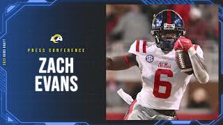 AUDIO Rams RB Zach Evans Talks About His Style Of Play amp Joining Cam Akers In The Running Back Room [upl. by Harahs]