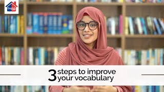 3 steps to improve your vocabulary [upl. by Jarvey]