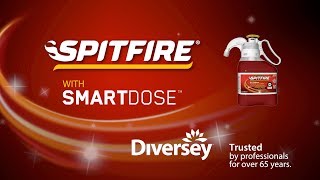 Spitfire  All Purpose Power Cleaner  SmartDose  Diversey Brands [upl. by Nuhsar]