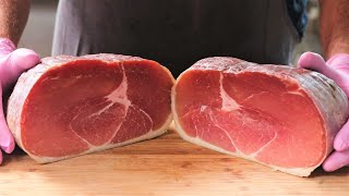 How Italian Culatello Ham is made [upl. by Alrahs]