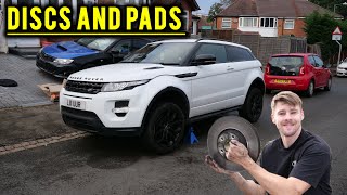 install front discs and pads Range Rover Evoque Locking Issue [upl. by Names579]