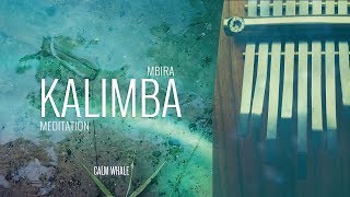 Beautiful Kalimba Meditation 3 HOURS remastered Calm Whale [upl. by Maillw]