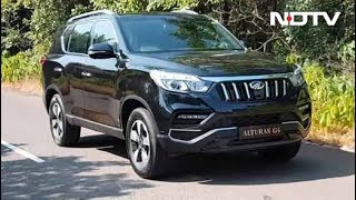 Mahindra Alturas G4  First Drive Review [upl. by Edahc292]