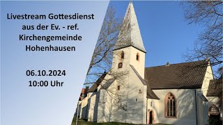 Livestream Gottesdienst vom 06102024 [upl. by Ahsemit]