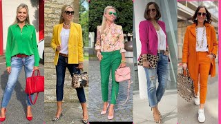 Casual Outfits For women Over 405060  Business Winter Outfits Fashion 2024  Khols Outfits [upl. by Eremahs]