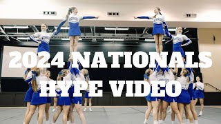 Vandebilt Catholic Cheer PreNationals Hype Video [upl. by Ecela610]