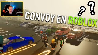 HICIMOS UN CONVOY Y REUNION DE AUTOS EN ROBLOX Y FUE MAS REAL DE LO QUE PENSE [upl. by Ahsekram]