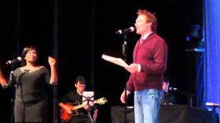 I Got a Feeling  AutoTune Clay Aiken TampT TourBaltimore MD [upl. by Ahsuat91]