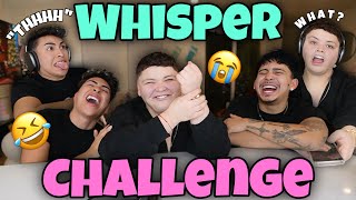 WHISPER CHALLENGE W LOUIE amp BLESIV😭🤣 [upl. by Parthenia496]