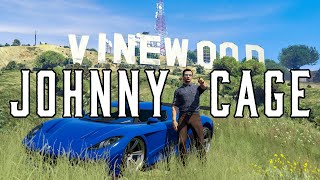 Johnny Cage in Los Santos GTA x MK [upl. by Elatsyrk]