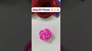 Easy DIY Clay Art viralvideo clayart diy shortvideoart cute flowers shortsfeed yt [upl. by Lula]