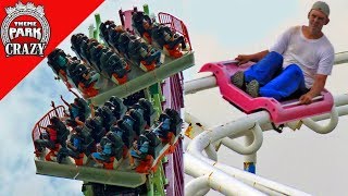 10 Rare and Unique Roller Coasters [upl. by Arreis]