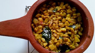 Koorka Mezhukkupuratti Kerala Style  കൂർക്ക മെഴുക്കുപുരട്ടി Koorka Upperi Chinese Potato Stir fry [upl. by Okihsoy]