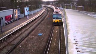 Foster Yeoman Class 59 At Hither Green With A HORN [upl. by Dosia]