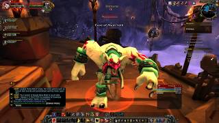 WoW Legion 735 Warrior tank Gundrak level scalingWLk [upl. by Sollie]