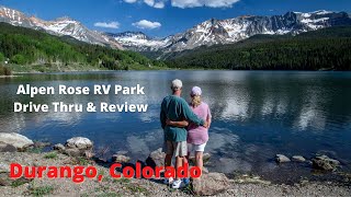 RV Camping at Alpen Rose RV Park in Durango Colorado [upl. by Akeit]