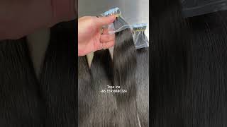 How to Apply TapeIn Hair Extensions  StepbyStep Tutorial [upl. by Orabla173]