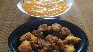 Til vale sookhe aloo recipesesame potatoes with aamras [upl. by Aicemak]