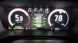 2023 Ford F150 50 L V8 4x4 35100 MPH acceleration test [upl. by Nerte]