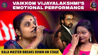 Vaikom Vijayalakshmis Emotional Performance  Kala Master Breaks Down On Stage  JFW Binge [upl. by Lawtun]