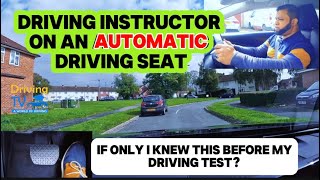 Driving Instructor On Driving Seat In An Automatic Car  If Only I Knew This Before My Driving Test [upl. by Loux188]