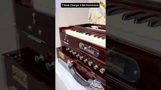 7 Scale Changer Folding Box Harmonium With 3 Line Palitana MJM Premier Reeds Contact 91 9832342906 [upl. by Celin669]