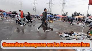 Grandes Compras en el Tianguis de La Renovacion en Iztapalapa el mejor lugar para chacharear en cdmx [upl. by Yrrej844]