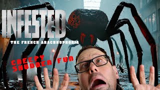 INFESTED Trailer 2024 Reaction Arachnophobia [upl. by Watters560]