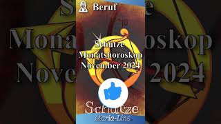 Schütze BERUF 👷‍♀️ Horoskop November 2024 [upl. by Eleik]