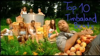 Top 10 Timbaland Beats [upl. by Yddet843]