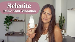 Selenite Crystal Meaning • Cleanse Your Aura [upl. by Allak633]