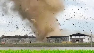 Top 10 Scariest Tornado Videos Ever Recorded  Tornado [upl. by Schlessinger]