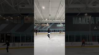 Figure Skating Day 2 ⛸️🎀❄️ figureskating iceskating [upl. by Linnell]