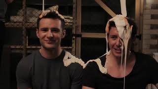 McFly play Creme Eggs Goo Dares Wins  Danny and Harry get gooed [upl. by Vareck]