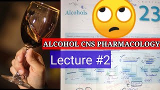 Alcohol 🛑 Chapter 23 cns pharmacology clinical uses and side effects of alcohol ADH MEOS SYSTEM [upl. by Adel]