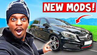 INSANE NEW MODS TO MY MERCEDES A CLASS A250 AMG [upl. by Kind]