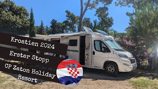 Kroatien Urlaub 2024  ZatonNin  Camping Zaton Holiday Resort  Teil 2 [upl. by Tegdig]