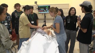 JABSOM hosts handson training program for Hawaii high school students [upl. by Aronek]