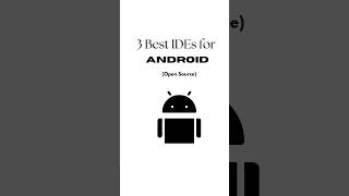 The Best IDEs for Android Phone 2024 shorts android [upl. by Kailey79]