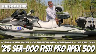 2025 SeaDoo Fish Pro Apex 300 Review The Watercraft Journal Ep 149 [upl. by Boland]