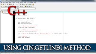 Using cingetline method in C [upl. by Hannis]