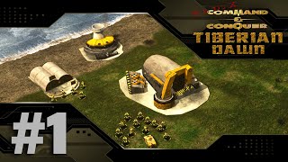 CampC Tiberian Dawn Redux  GDI Campaign Mission 1  X16Y42 [upl. by Alyad]