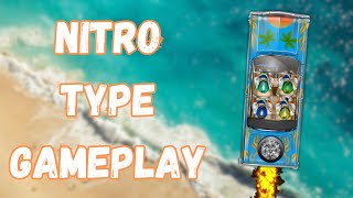 Nitro Type Summer Gameplay [upl. by Allyson370]