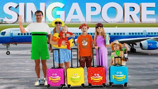 Vlog Family Adventure in Singapore [upl. by Rillis]