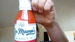 Review Yo Mamas Spicy Ketchup [upl. by Marcella154]