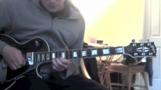 Dethklok  Thunderhorse on a Gibson Les Paul Custom Silverburst [upl. by Gausman]