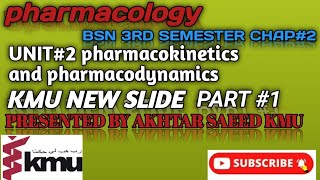 pharmacodynamics pharmacology bsc nursing 3rdsemesterbsnbsnursing pharmacodynamics [upl. by Eelloh]