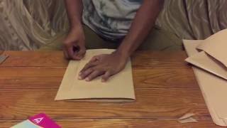 How to brown paper cover your school books [upl. by Dareg]