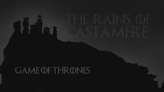 The Rains of Castamere Animated Lyric video [upl. by Norvun]