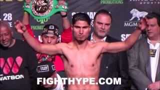 DEJAN ZLATICANIN VS MIKEY GARCIA OFFICIAL WEIGHIN AND FINAL INTENSE FACE OFF [upl. by Nicolas]